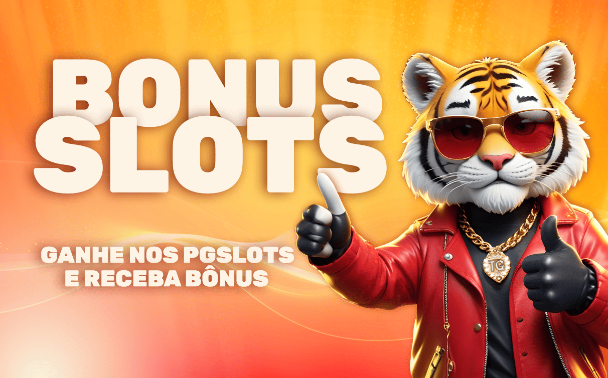 Banner promocional da TGJogos com a oferta de bônus para jogadores de slots, ganhe nos PGSLOTS e receba bônus na TGJogo.