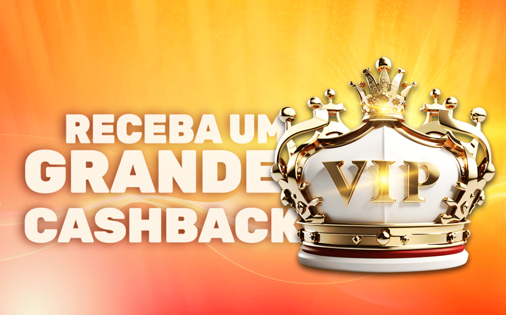 Banner promocional da TGJogos oferecendo um grande cashback para os jogadores.
